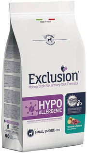 Dorado Exclusion Monoprotein Diet Hipoalergénico Raza Pequeña Ciervo y Patatas Pienso Seco para Perros 2 kg