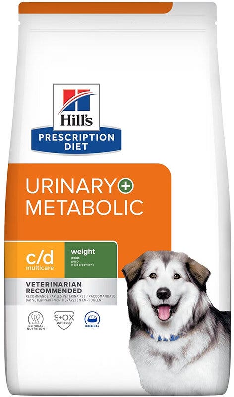 Hill's Prescription Diet c/d Multicare + Metabolic para perros, 12 kg