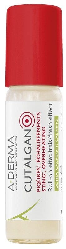 A-derma Cutalgan Roll-on Efecto Fresco Ultra-calmante 10 ml