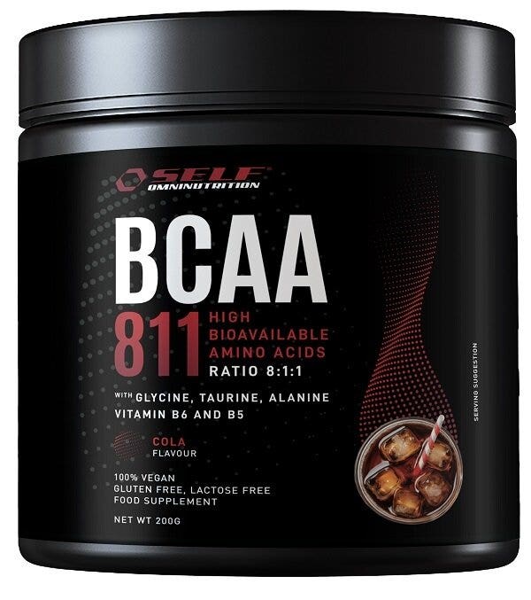 Self Omninutrition BCAA 8:1:1 Sabor Cola 200 g