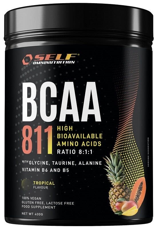 Self Omninutrition BCAA 8:1:1 Sabor Tropical 400 g