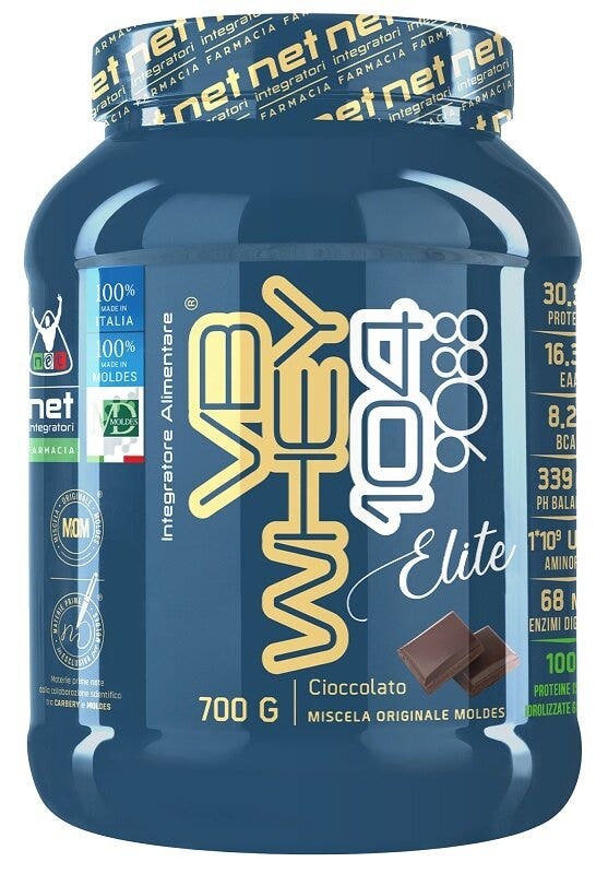 Net Integratori VB Whey Elite 104 9088 Sabor a chocolate 700 g