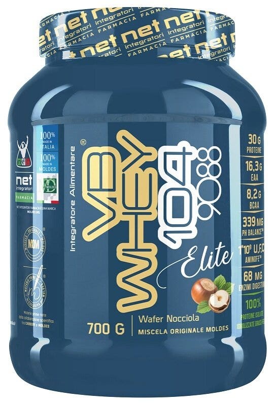 Net Integratori VB Whey Elite 104 9088 Sabor a barquillo 700 g