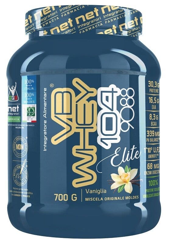 Net Integratori VB Whey Elite 104 9088 Sabor Vainilla 700 g