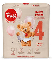 Trudi Baby Pants Pañales tipo braguita Talla 4 Maxi 8-15 kg 19 unidades