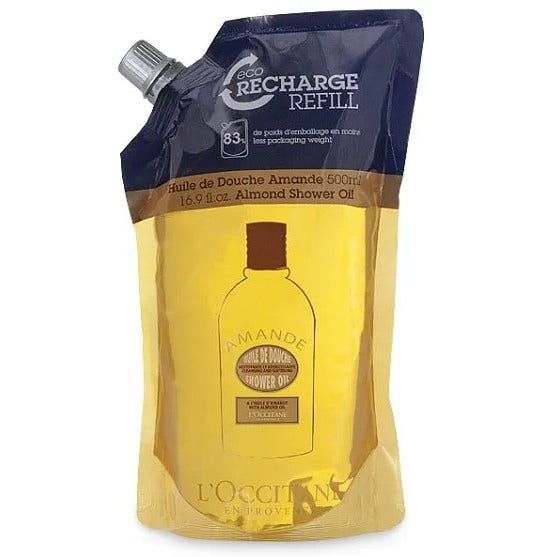 L'Occitane Aceite de Ducha de Almendras Ecoricarica 500ml-2