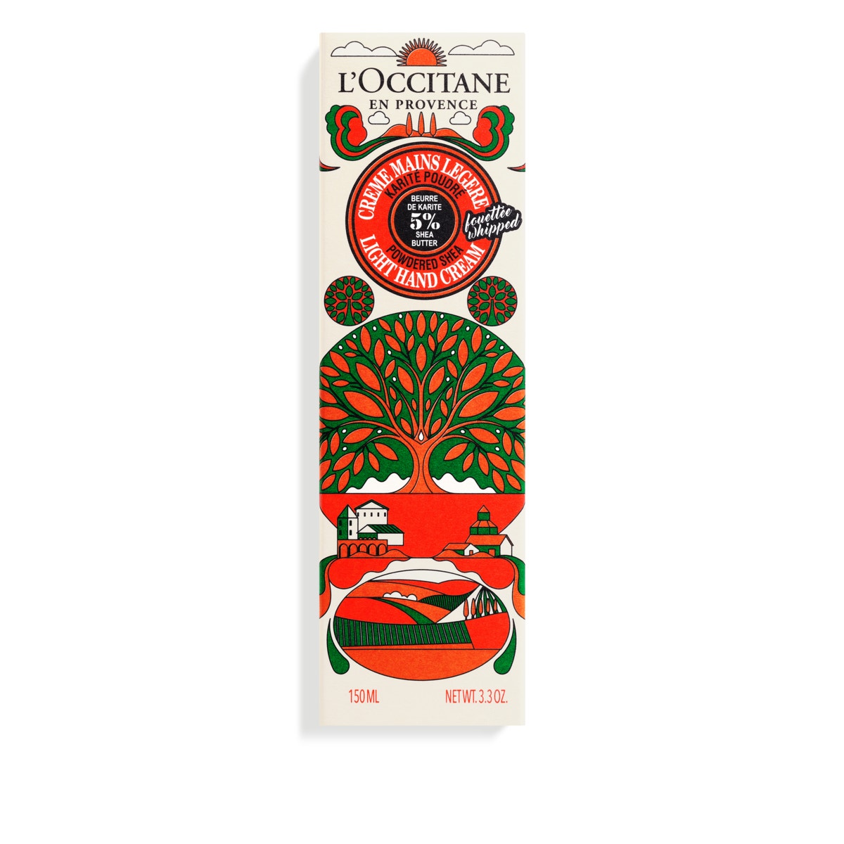 L'Occitane Crema Mani Karité E Cipria 150ml