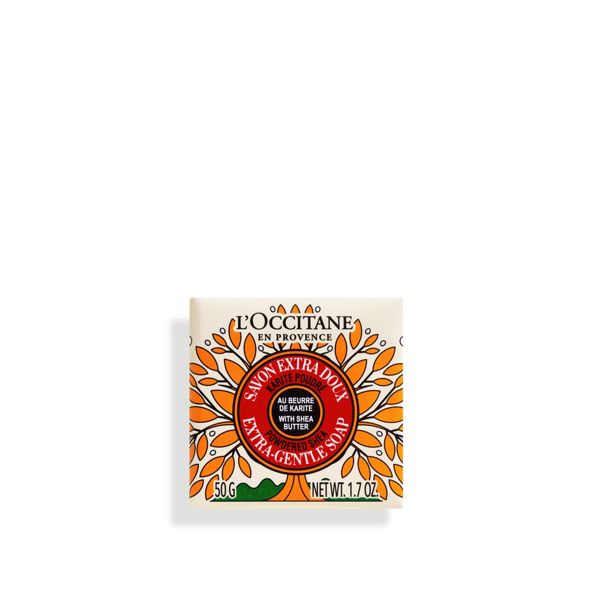L'Occitane Sapone Solido Karité E Cipria 50g