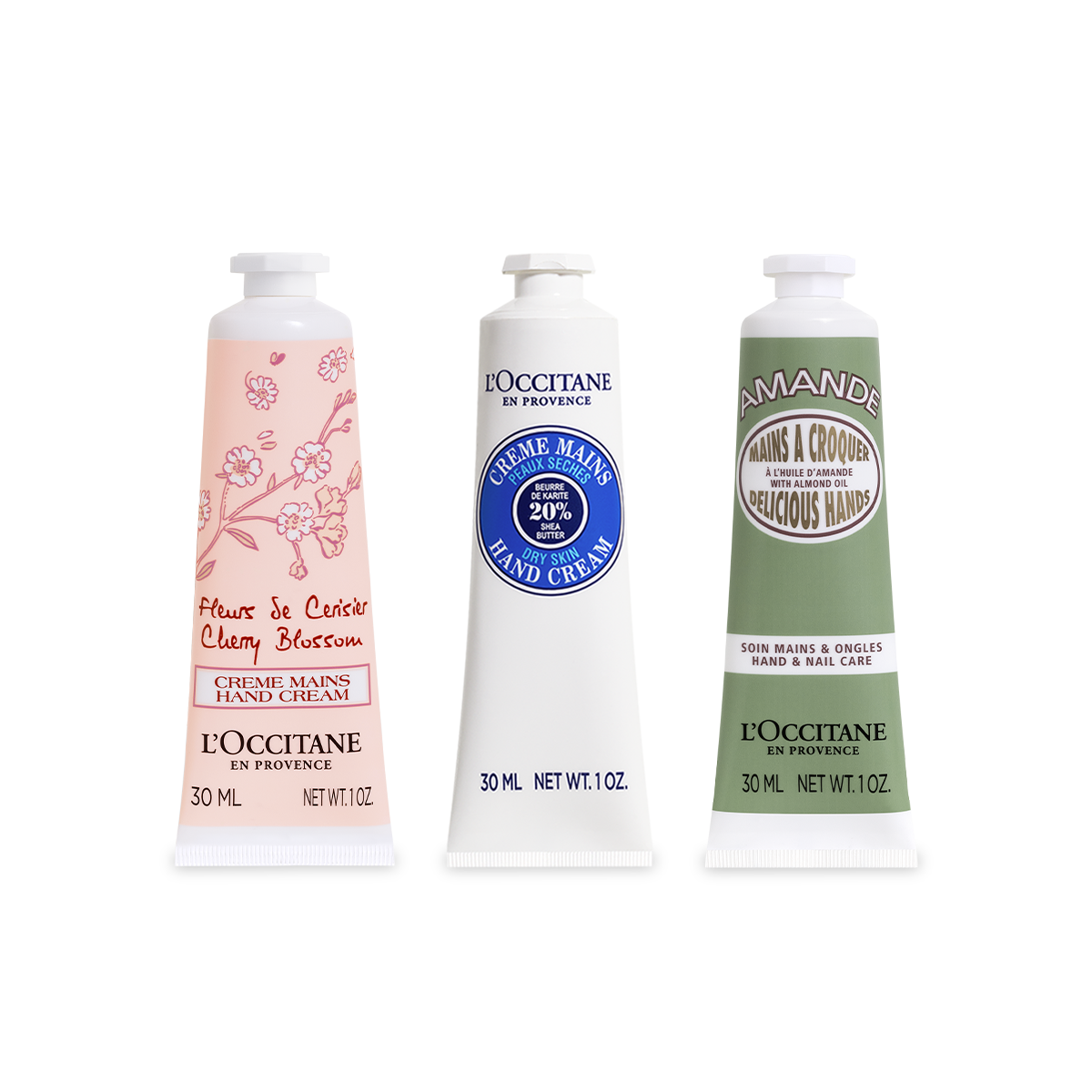 L'Occitane Cofanetto Trio Di Creme Mani 3x30ml