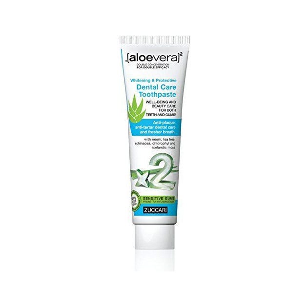 AloeVera2 Stevia Pasta Dental Blanqueadora Protectora 100ml-2