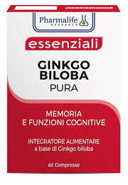 Pharmalife Research Essenziali Ginkgo Biloba Puro 60 comprimidos