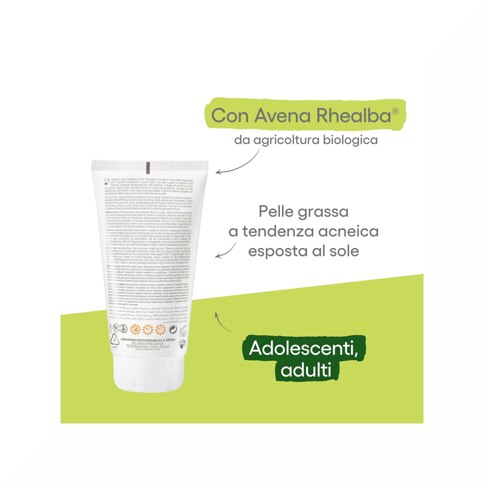 A-Derma Protect AD Crema SPF50+ 150m-7