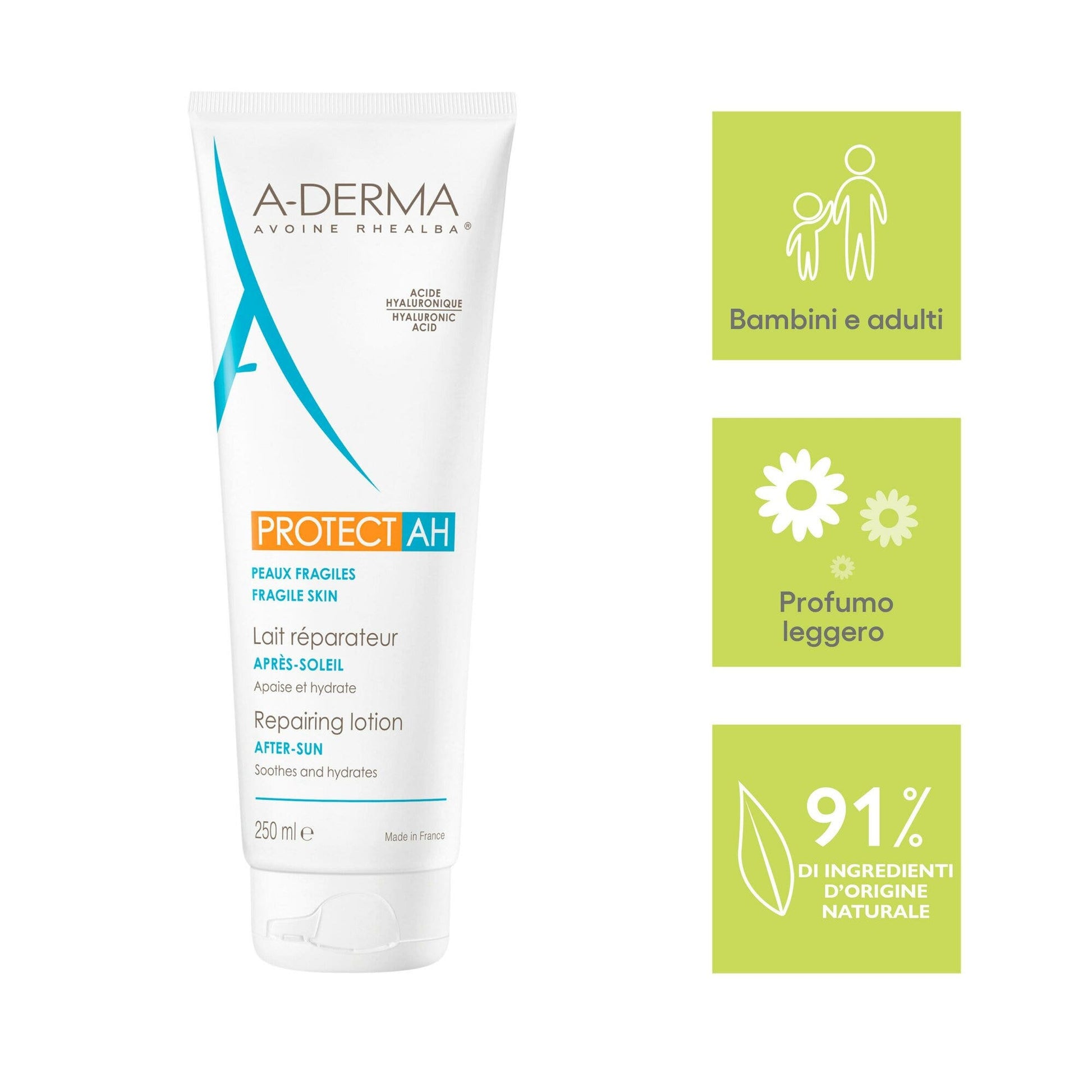 A-Derma AD Protect AH Leche Reestructurante 250ml-5