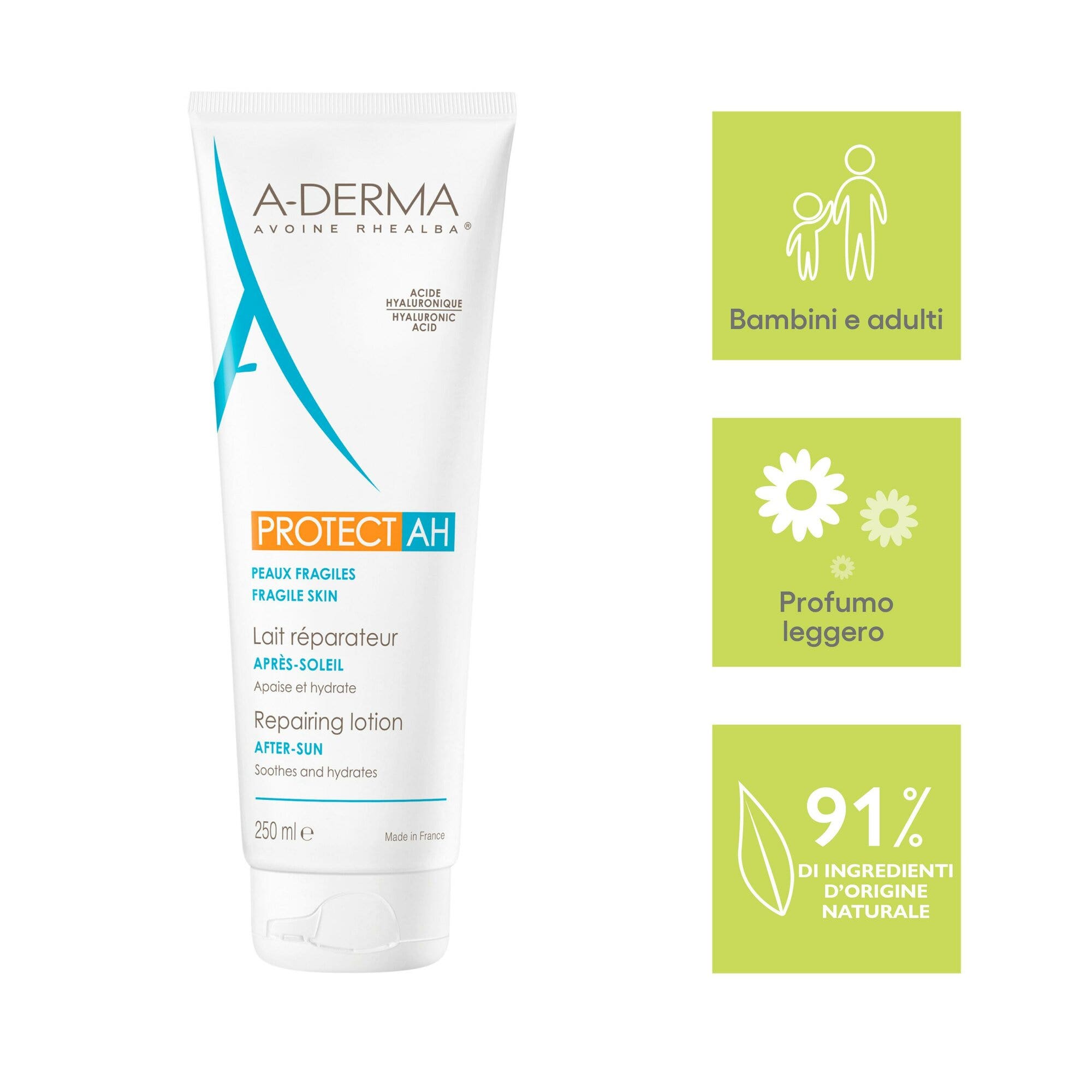 A-Derma AD Protect AH Leche Reestructurante 250ml-5