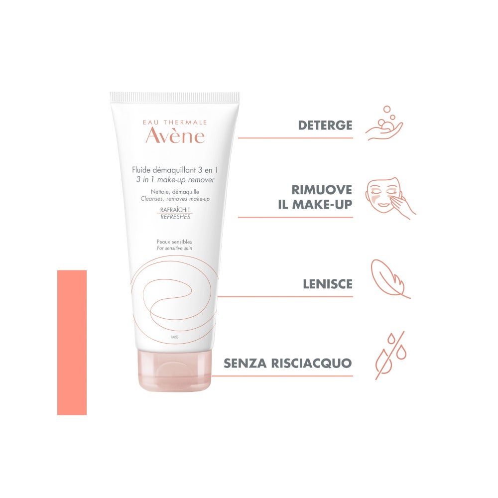 Avene Fluido Limpiador 3 en 1 200ml-5