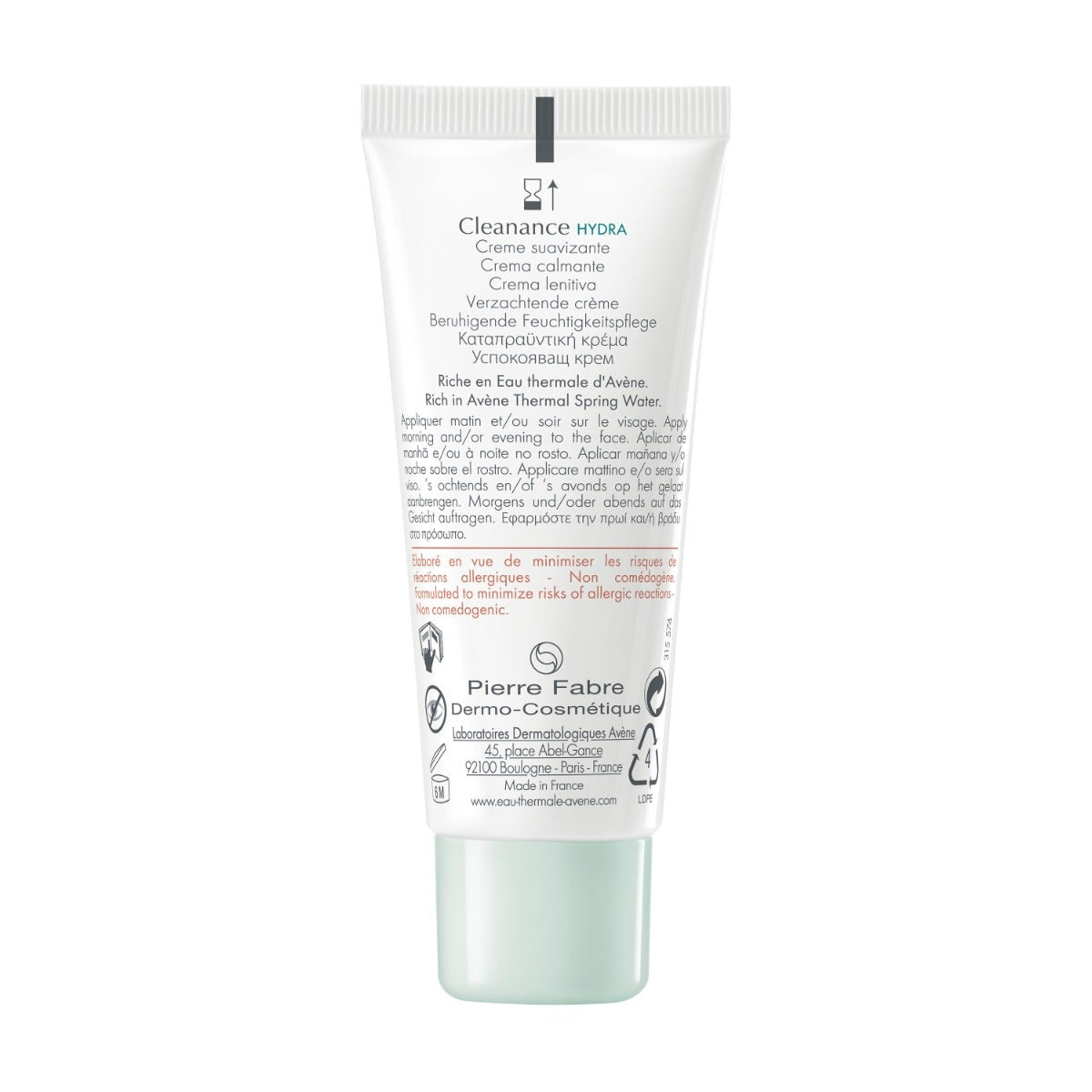 Eau Thermale Avène Cleanance Hydra Crema Pieles Grasas Con Imperfecciones 40ml-5
