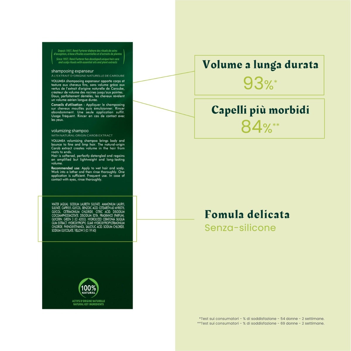Rene Furterer Volumea Champú Volumizante Cabello Fino Sin Volumen 200ml-7