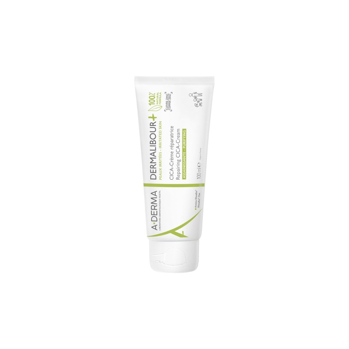 Aderma Dermalibour+ Cica-Crema Ristrutturante Purificante Pelli Irritabili 100ml