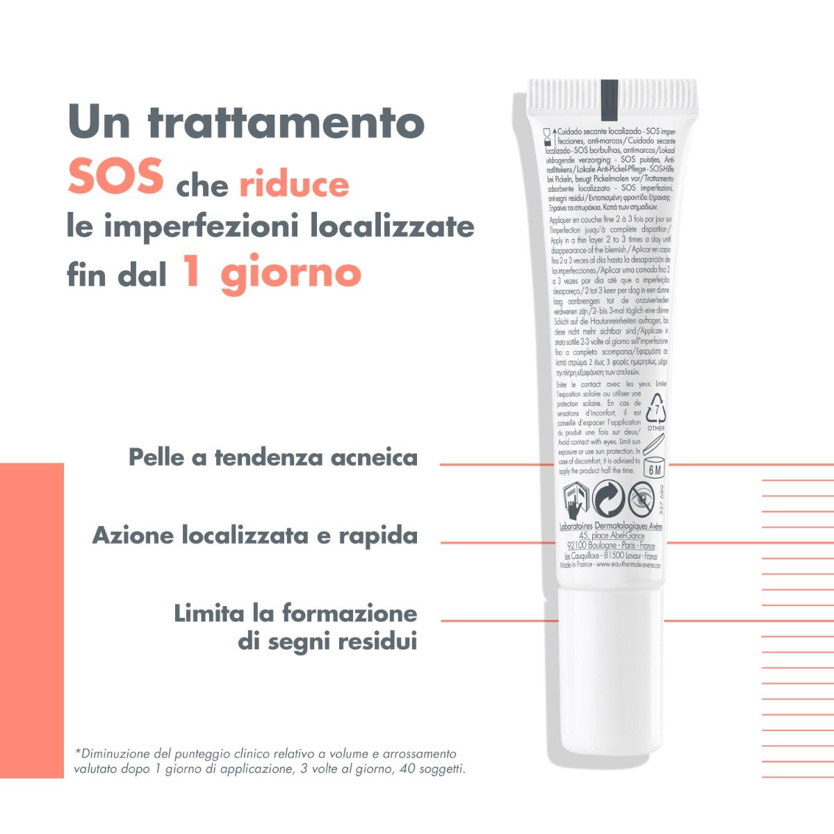 Eau Thermale Avène Cleanance Comedomed 15ml - Trattamento Acne