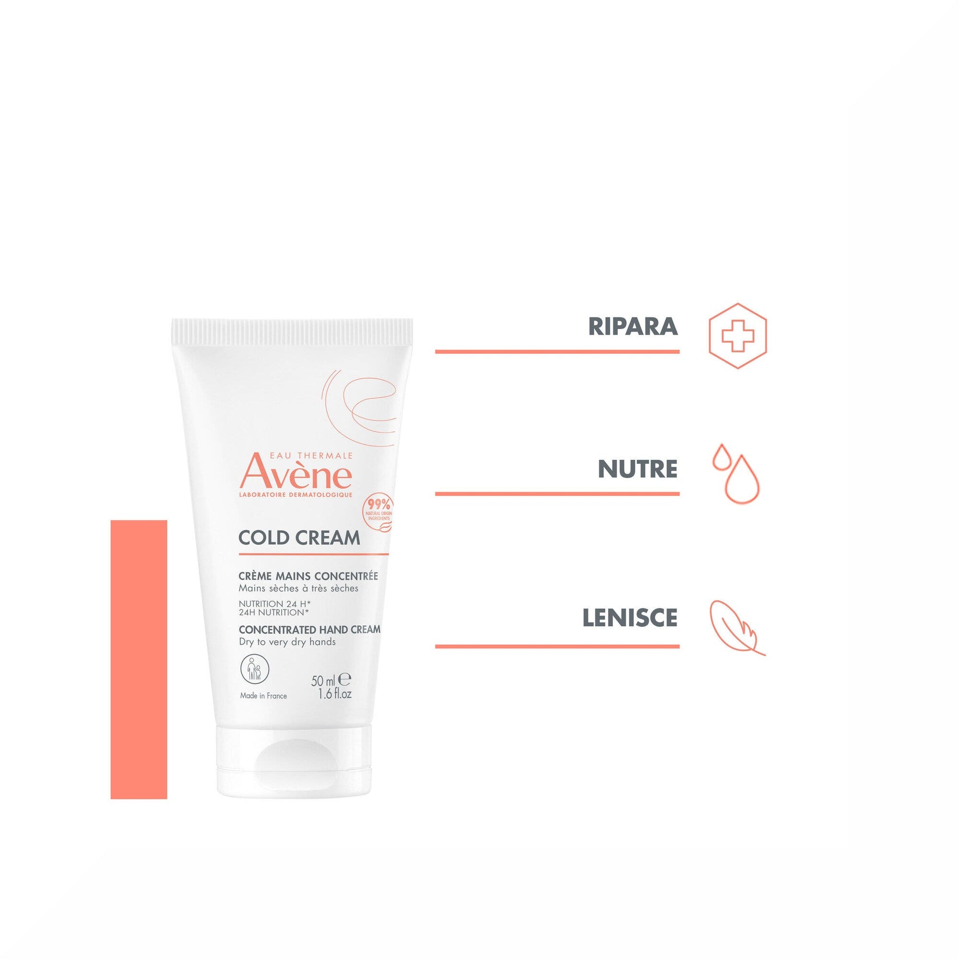 Eau Thermale Avene Cold Cream Crema De Manos Concentrada 50ml-4