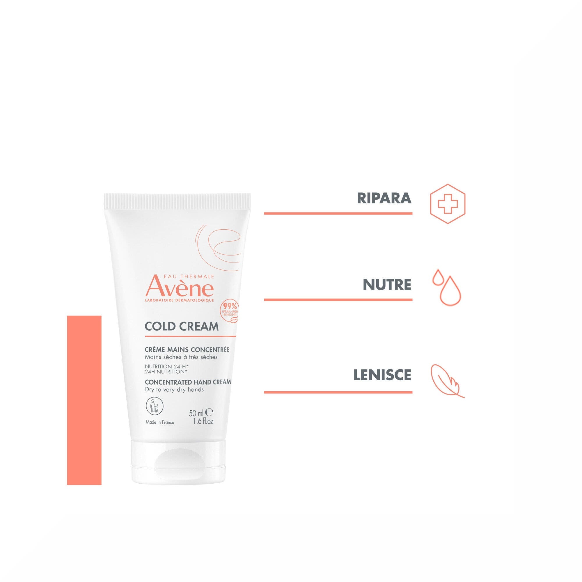 Eau Thermale Avene Cold Cream Crema De Manos Concentrada 50ml-4