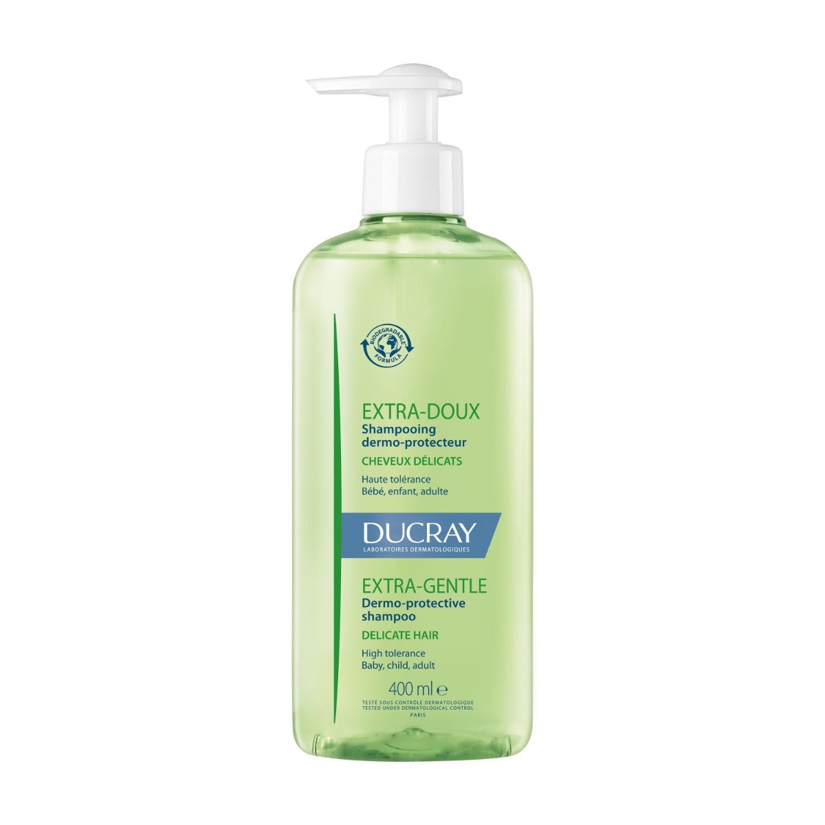 Ducray Champú Dermoprotector Extra Delicado 400ml-3