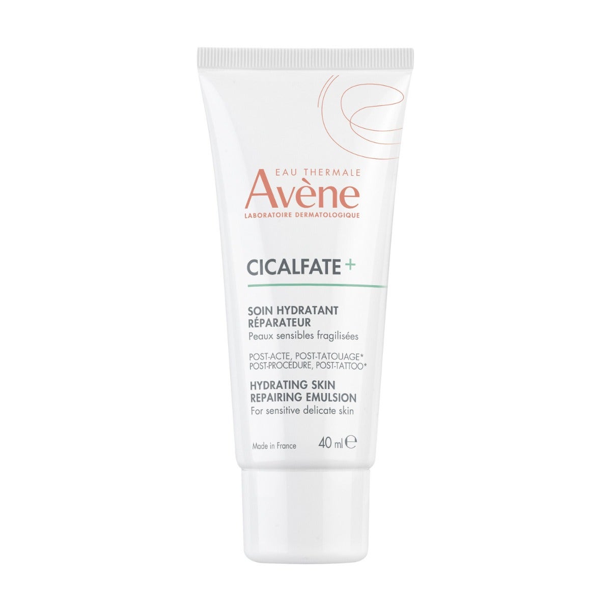 Avene Cicalfate+ Hidratante reestructurante para después de una cirugía o un tatuaje 40 ml