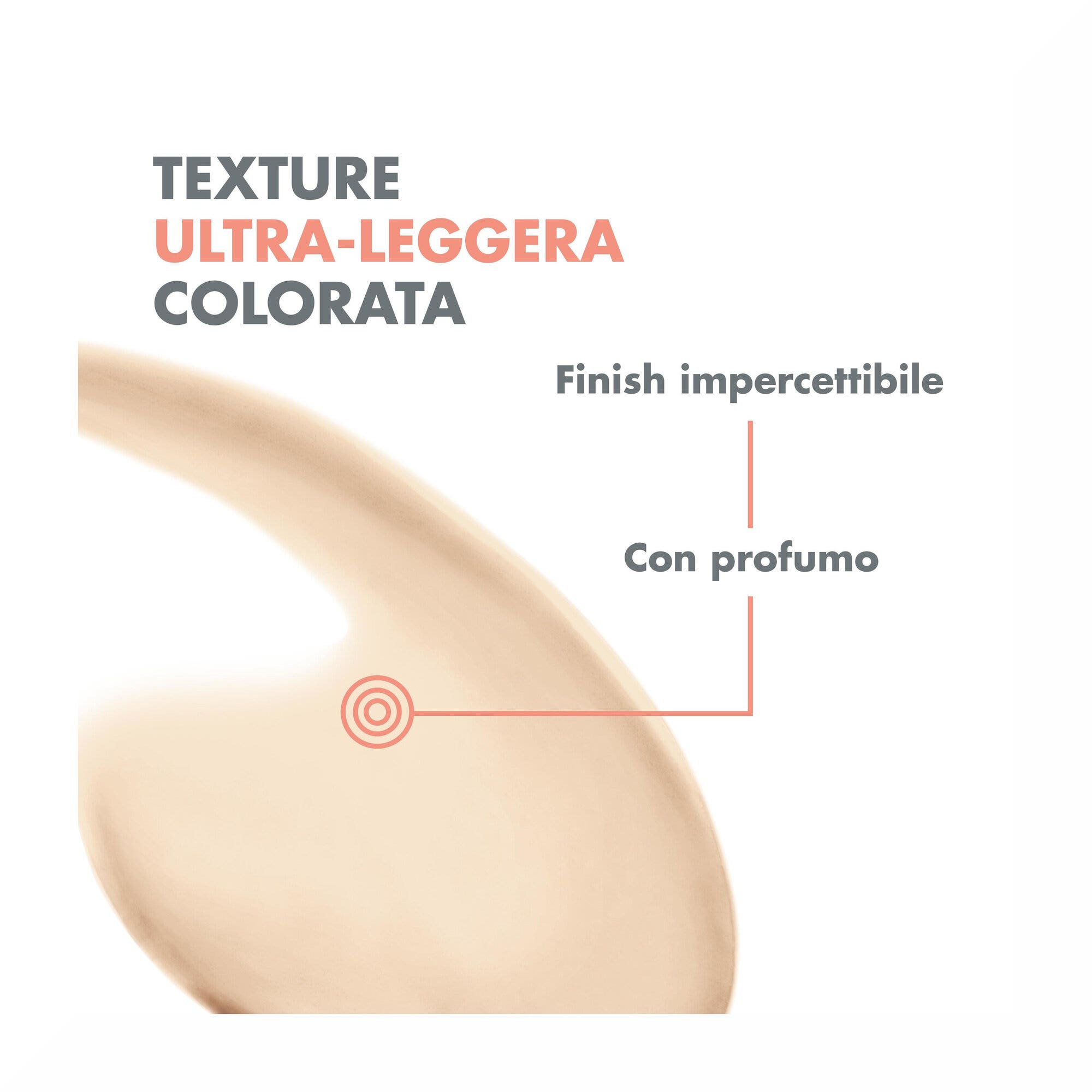 Avène Fluido Colorato SPF 50+ Solare Viso 50ml