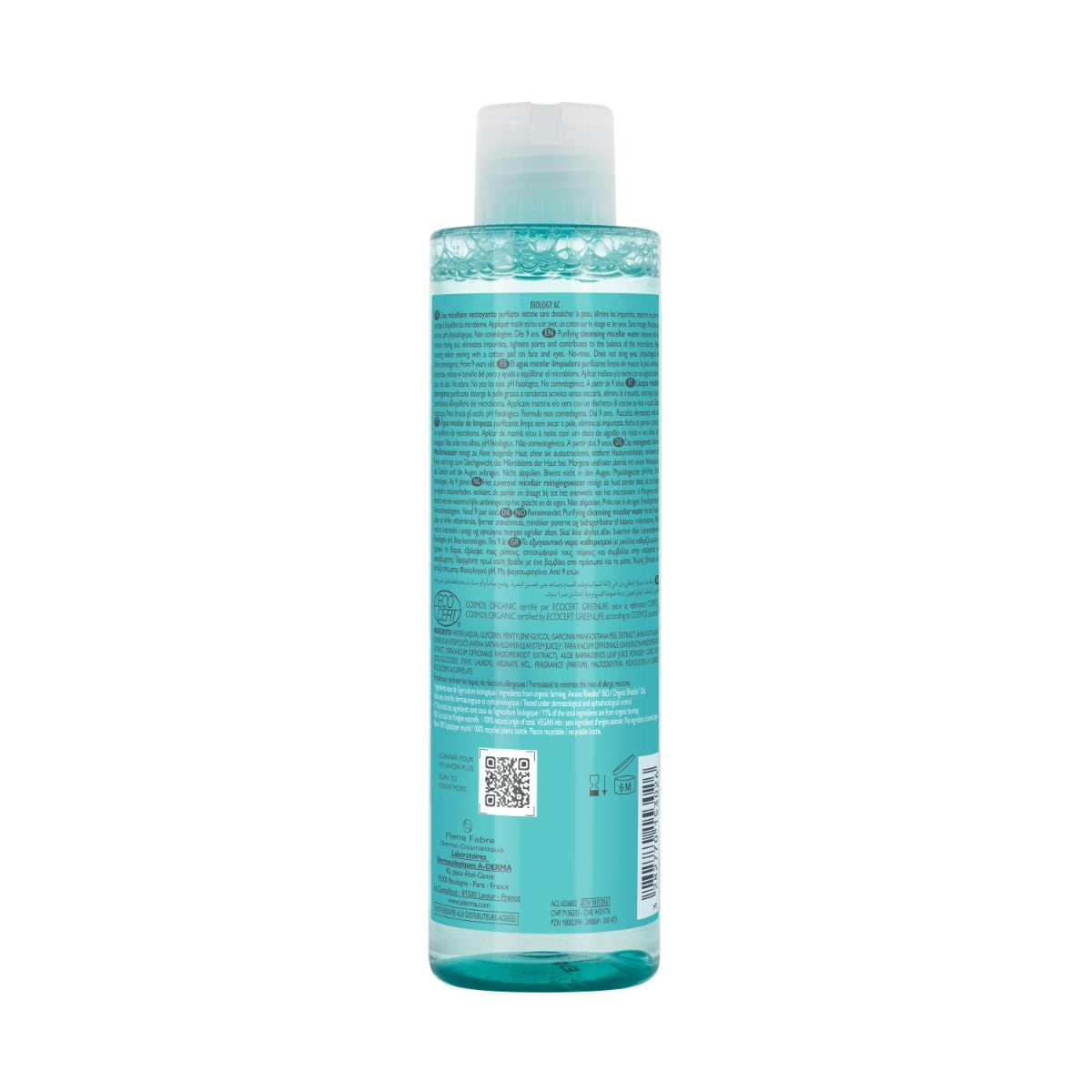 A-Derma Biology Ac Acqua Micellare Detergente Purificante Anti-imperfezioni 200ml
