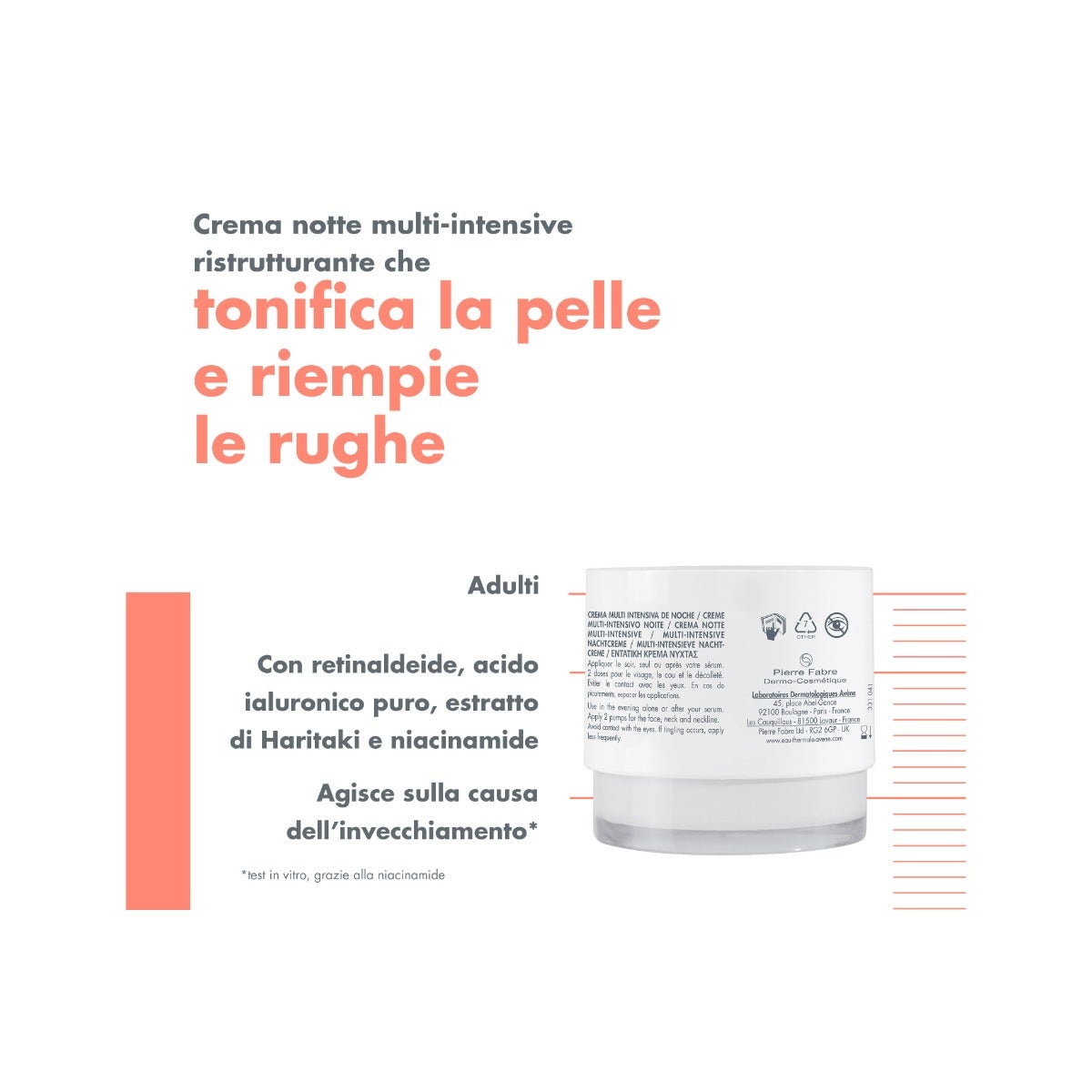 Eau Thermale Avène Hyaluron Activ B3 Crema De Noche Multiintensiva Antiarrugas 40 ml-2