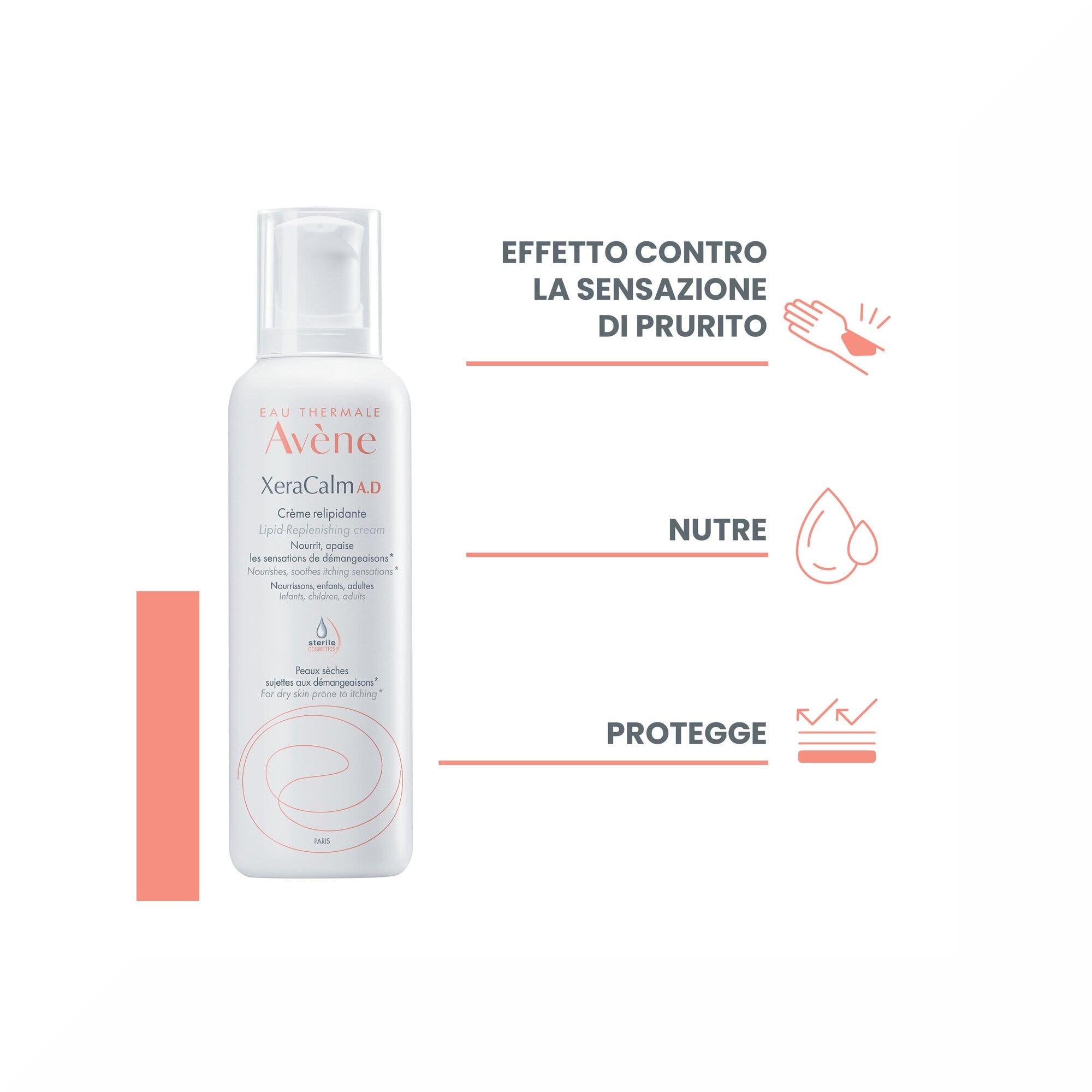 Eau Thermale Avène Xeracalm A.D Crema Liporestitutiva 400ml
