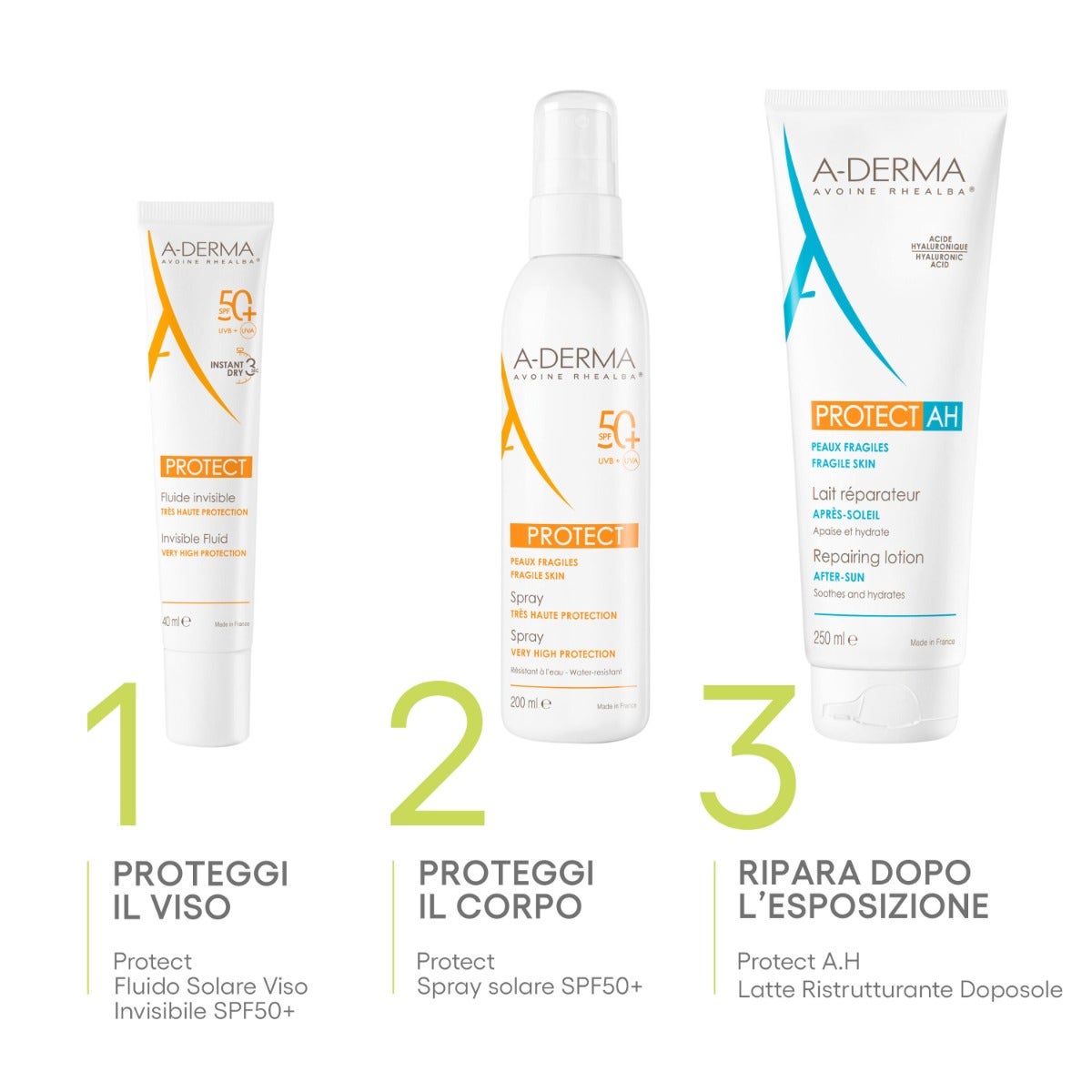 A-Derma Protect Fluido Invisible Spf50+ 40ml-8