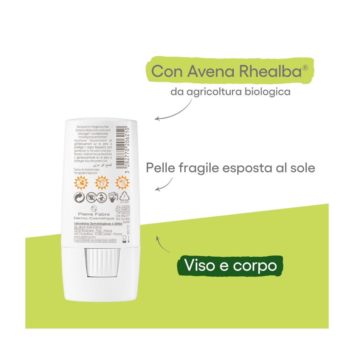 A-Derma Protect X-Trem Stick SPF50 + 8g-4