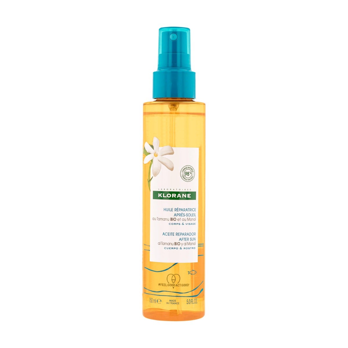 Klorane After Sun Aceite Reestructurante Rostro Y Cuerpo 150ml-1
