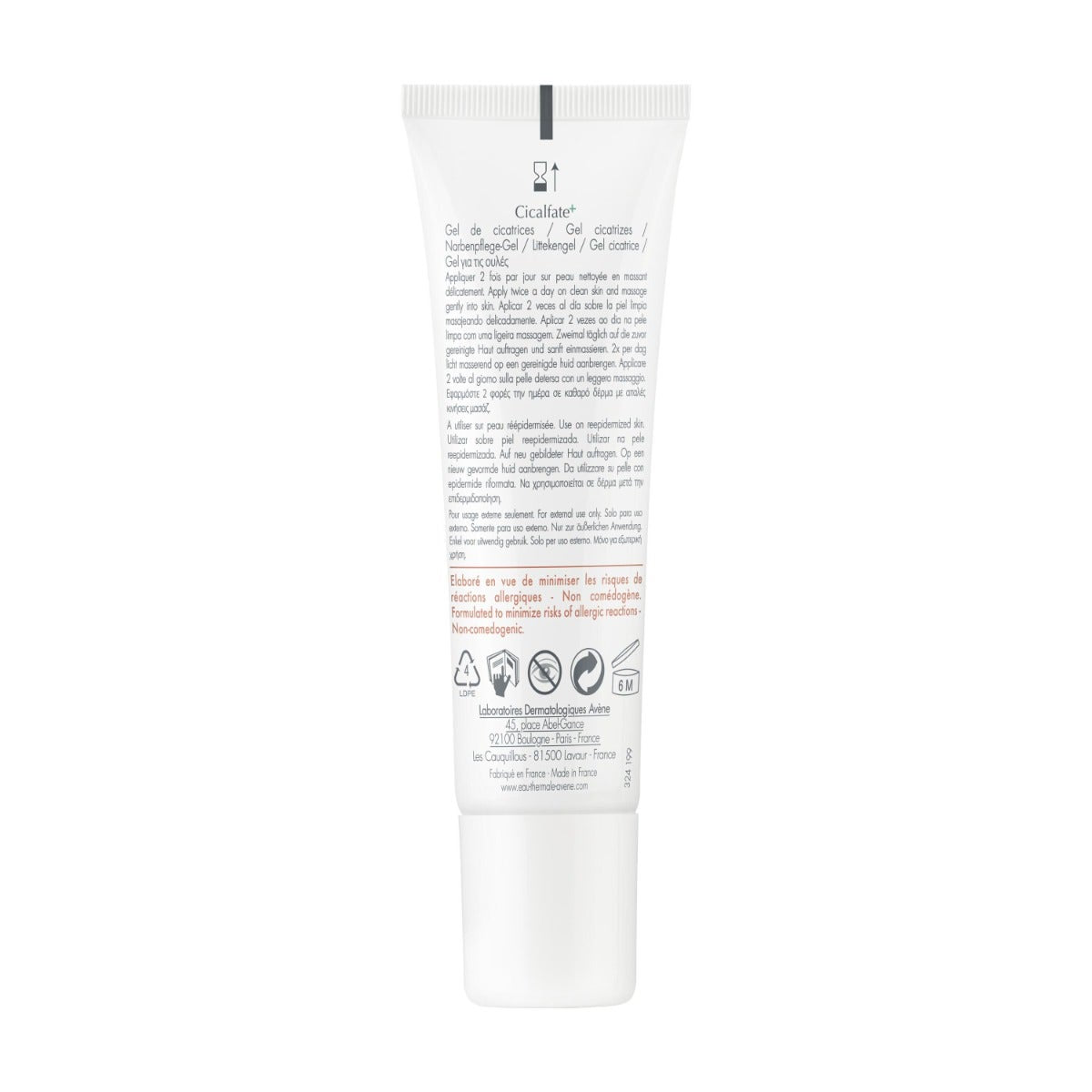 Eau Thermale Avène Cicalfate+ Gel Cicatrice 30ml