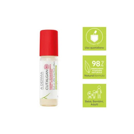 A-derma Cutalgan Roll-on Efecto Fresco Ultra-calmante 10 ml