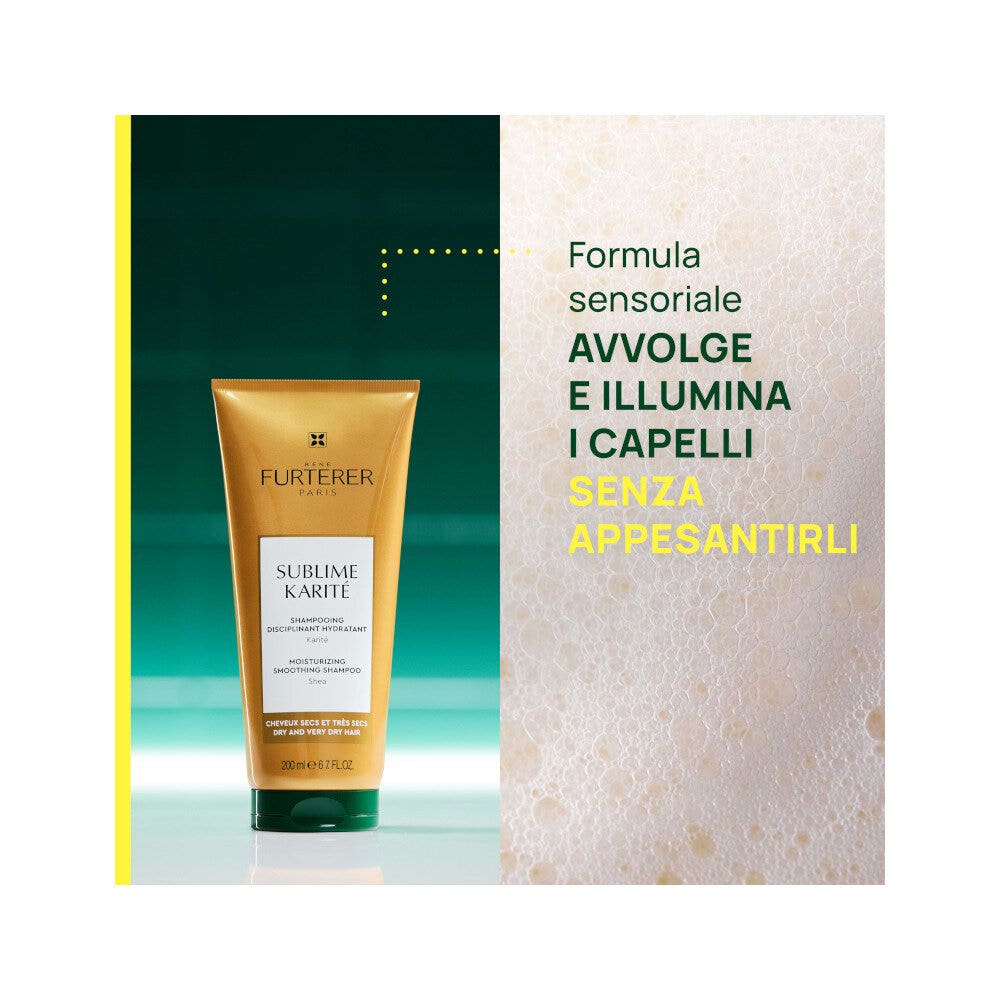 Rene Furterer Shampoo Disciplinante E Idratante Sublime Karité 200ml