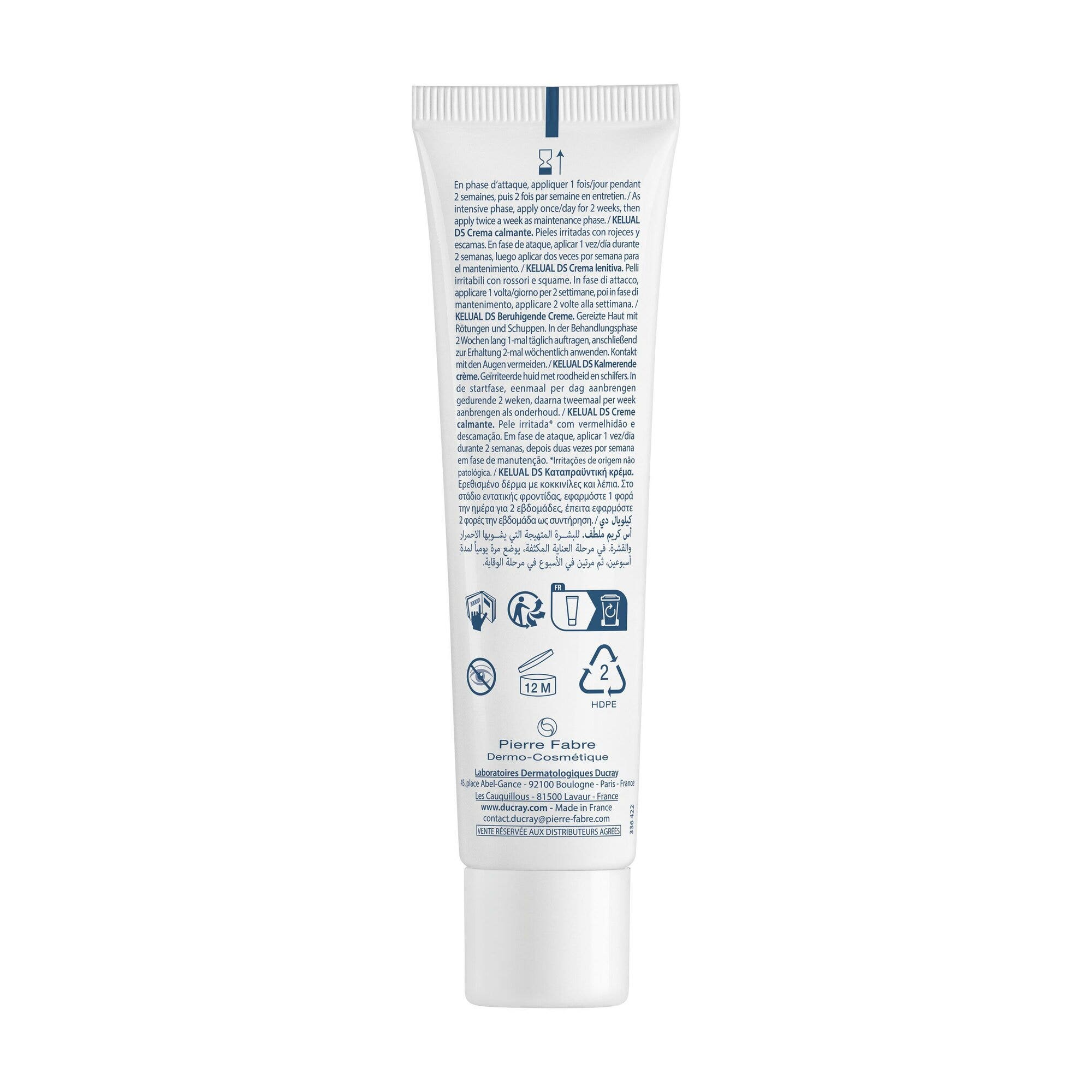Ducray Kelual Ds Crema calmante facial antidescamación 40 ml