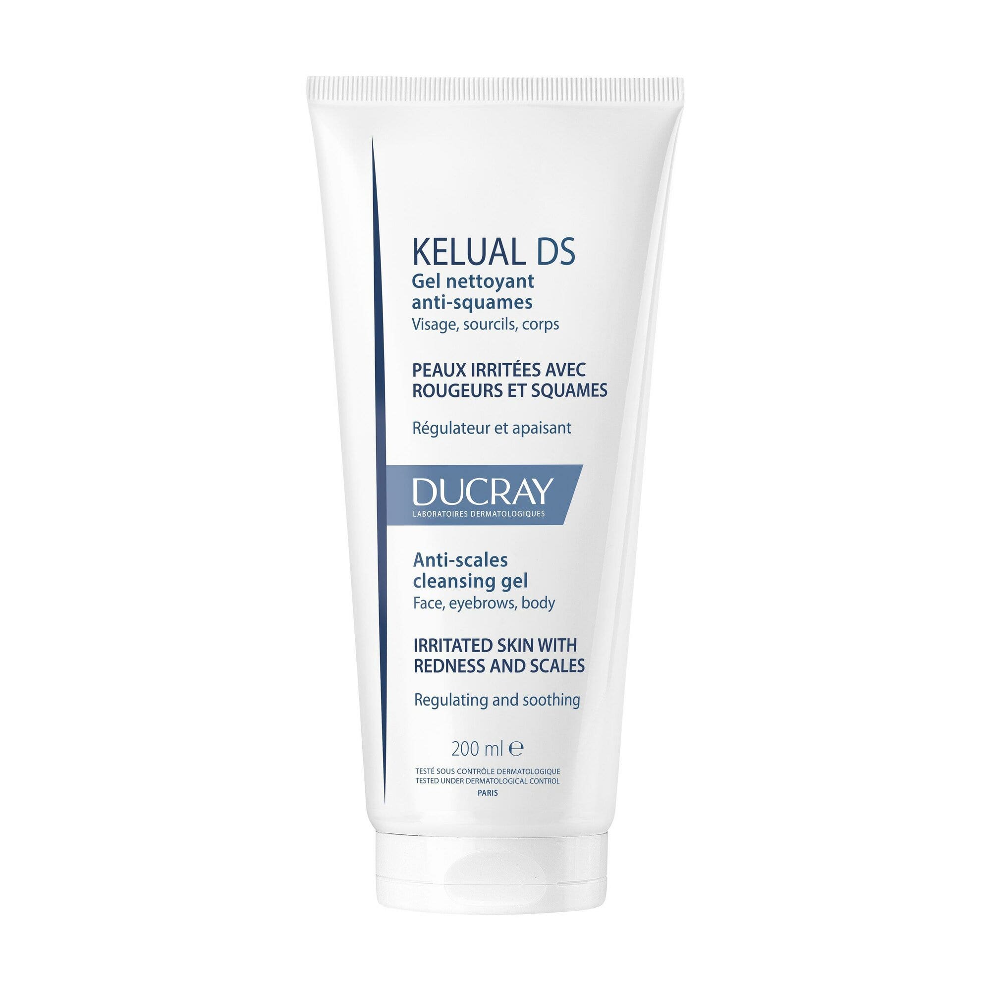 Ducray Kelual Ds Gel Detergente Anti-Squame Viso E Corpo 200ml