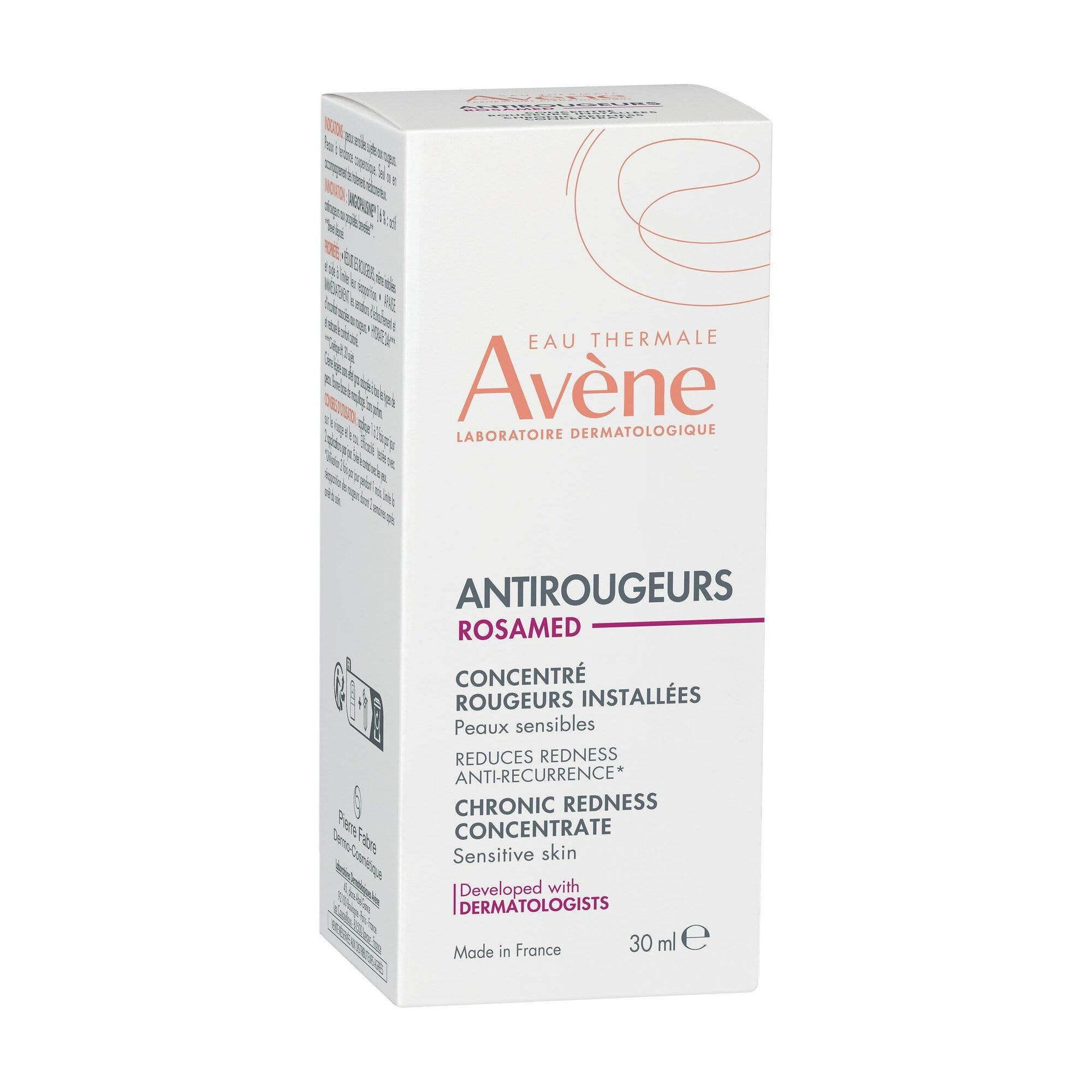 Eau Thermale Avène Antirougeurs Rosamed Concentrado para rojeces persistentes en piel sensible 30 ml