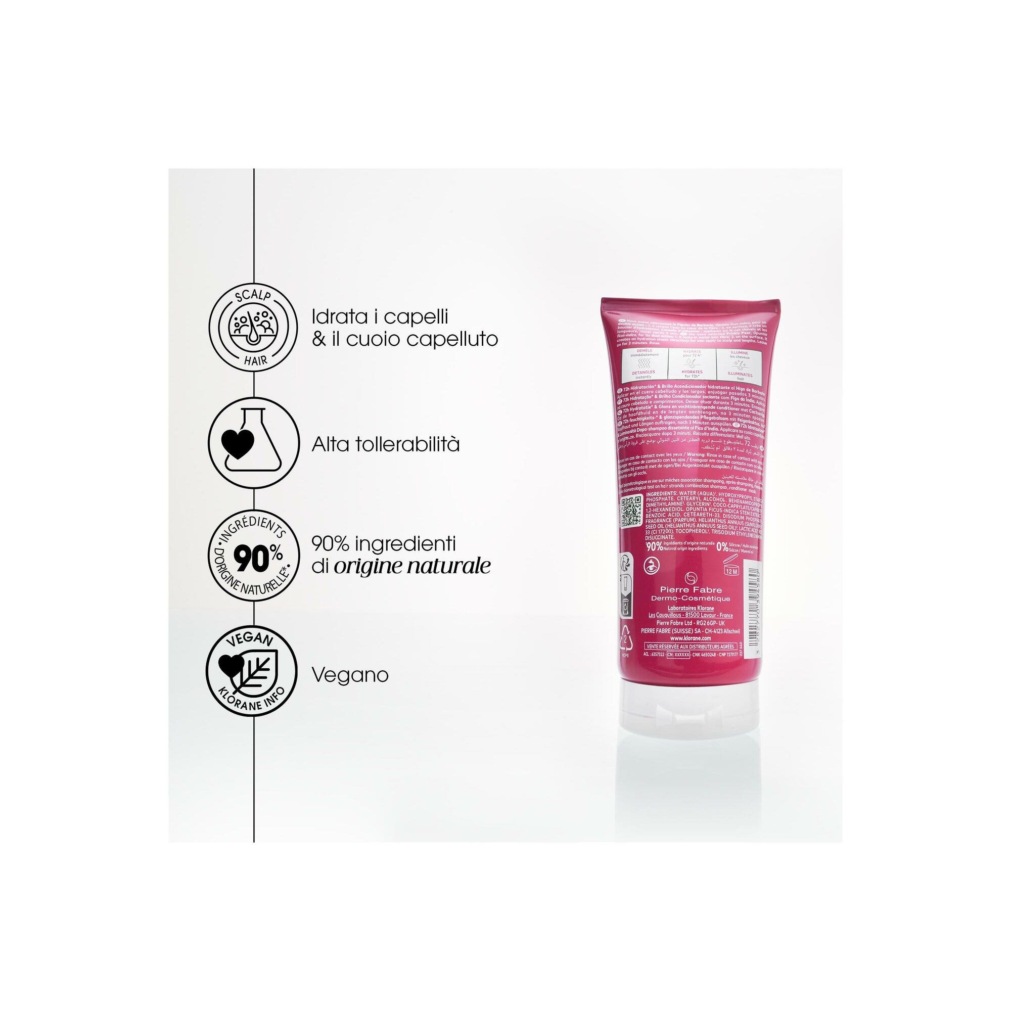 Klorane Balsamo Dopo-Shampoo Dissetante al Fico d’India 200ml