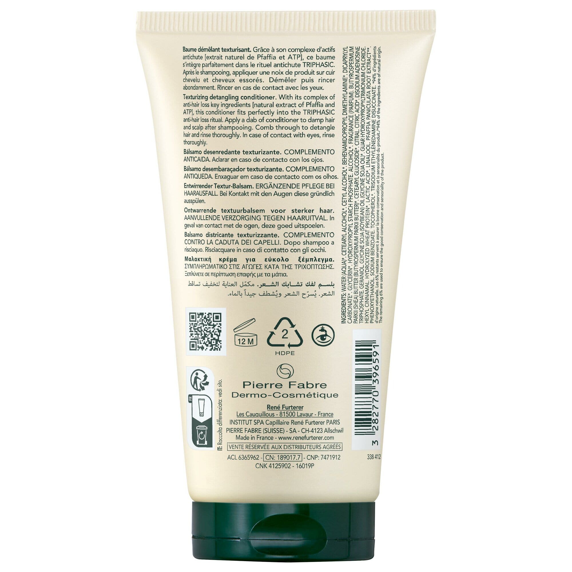 Rene Furterer Triphasic Balsamo Districante Texturizzante 150ml