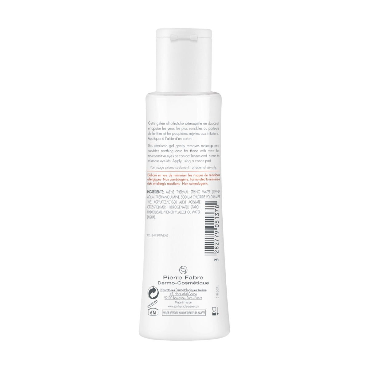 Eau Thermale Avene Desmaquillador de Ojos Delicados 125ml-5