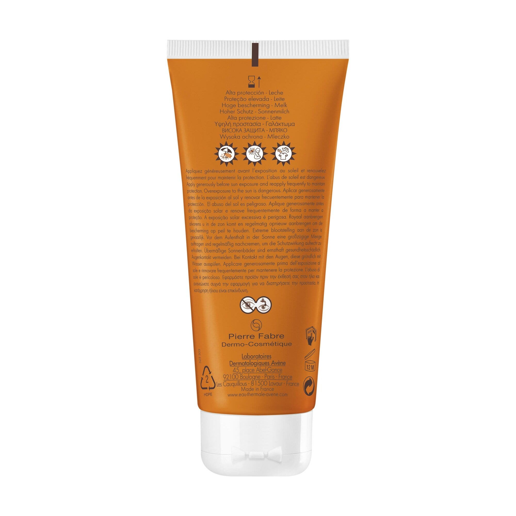 Eau Thermale Avene Leche Protectora Solar SPF30 100ml-6