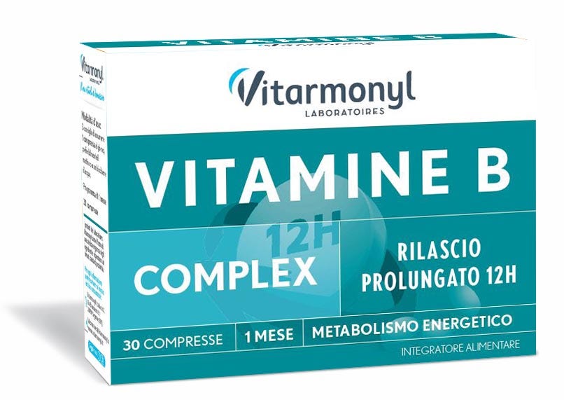 Vitarmonyl Complejo de Vitaminas B 30 comprimidos