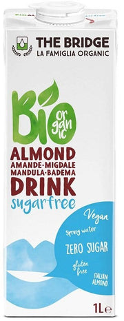 BEBIDA BIO ALMENDRA SIN AZÚCAR 1L-1