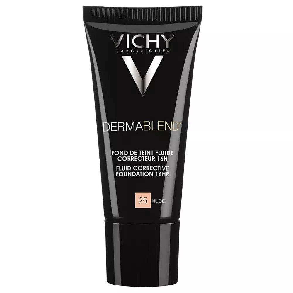 Vichy Dermablend Base de Maquillaje Fluida Cobertura Tonos 25 30ml SPF35-26