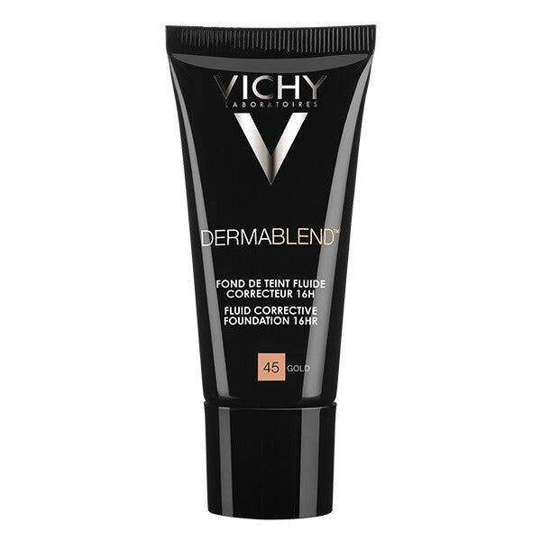 Vichy Dermablend Base de Maquillaje Fluida Cobertura Tonos 45 30ml SPF35-25