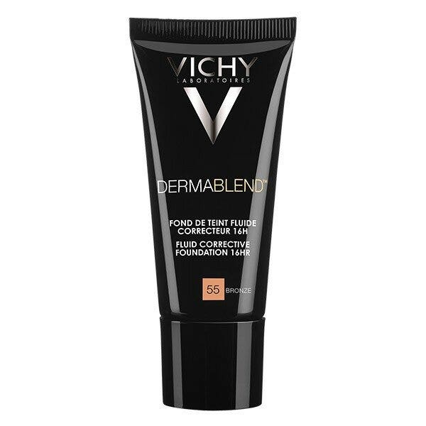 Vichy Dermablend Base de Maquillaje Fluida Cobertura Tonos 55 30ml SPF35-15