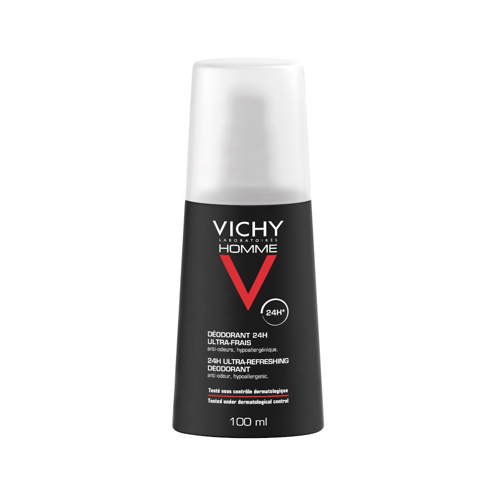 Vichy Homme Deodorante Spray Uomo 100ml -4